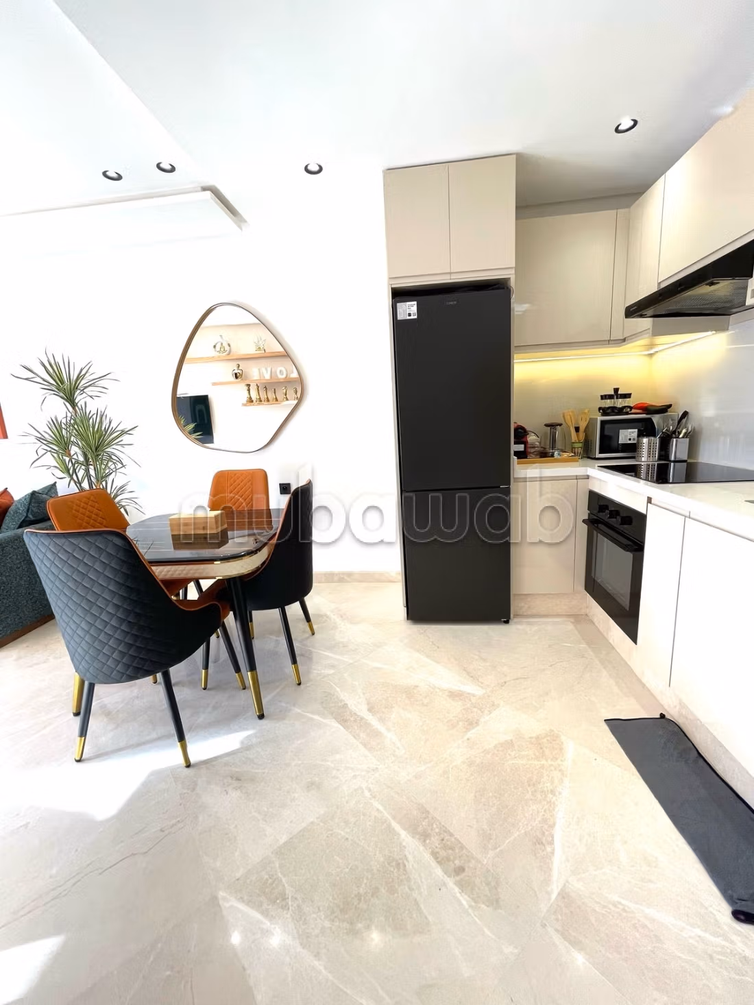 Studio a la location a les princesses 
8500dh
