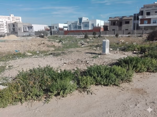Land to buy in Cité Ettaamir 5. Area 358 m²