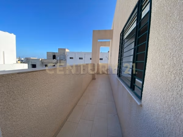 À louer appartement S3 vide Nabeul