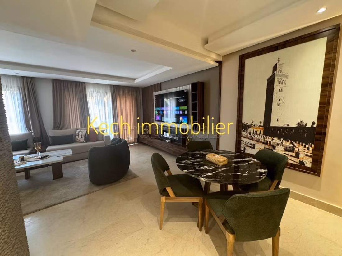 Joli appartement 1 chambre meublé moderne Gueliz