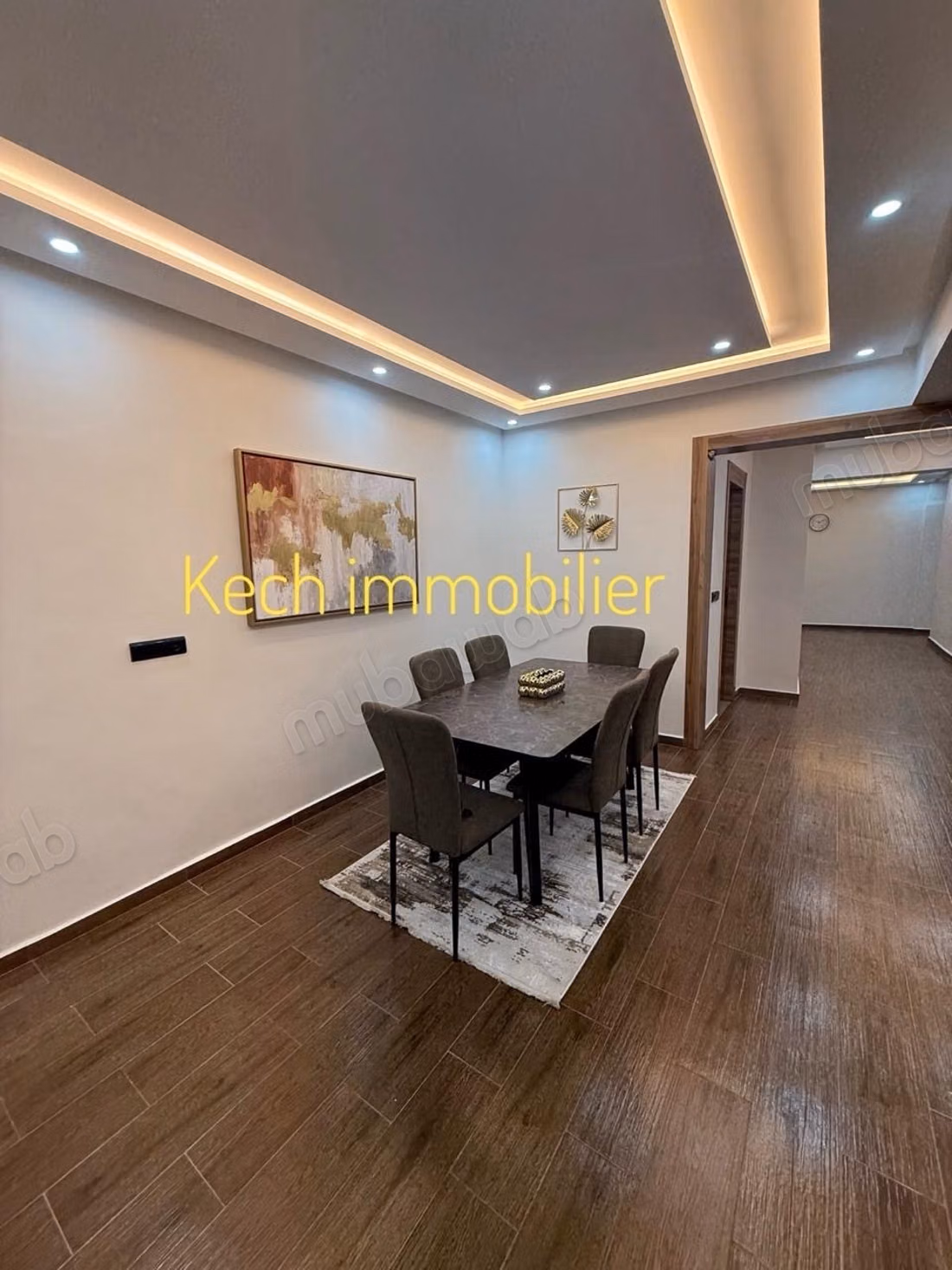 Joli appartement 3 chambres meublé Gueliz