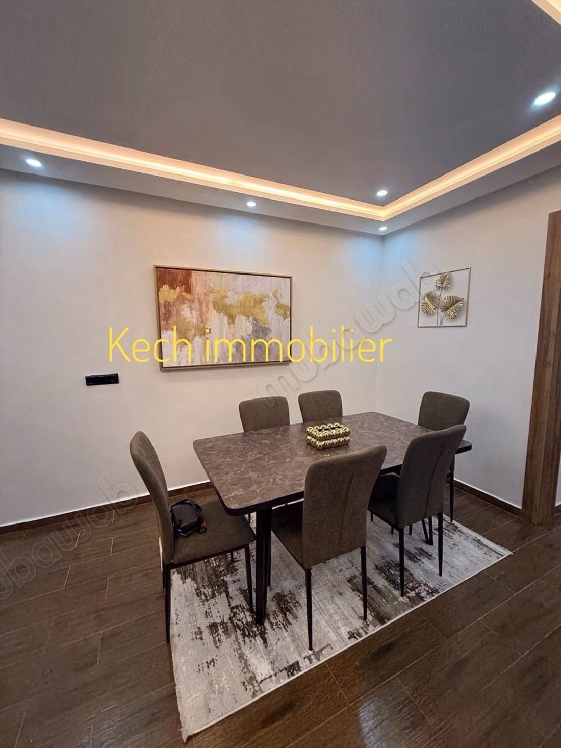 Joli appartement 3 chambres meublé Gueliz