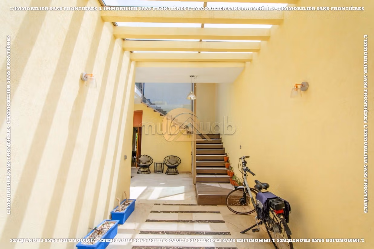 Grand duplex meublé 204 m² à vendre – Palmeraie, Marrakech