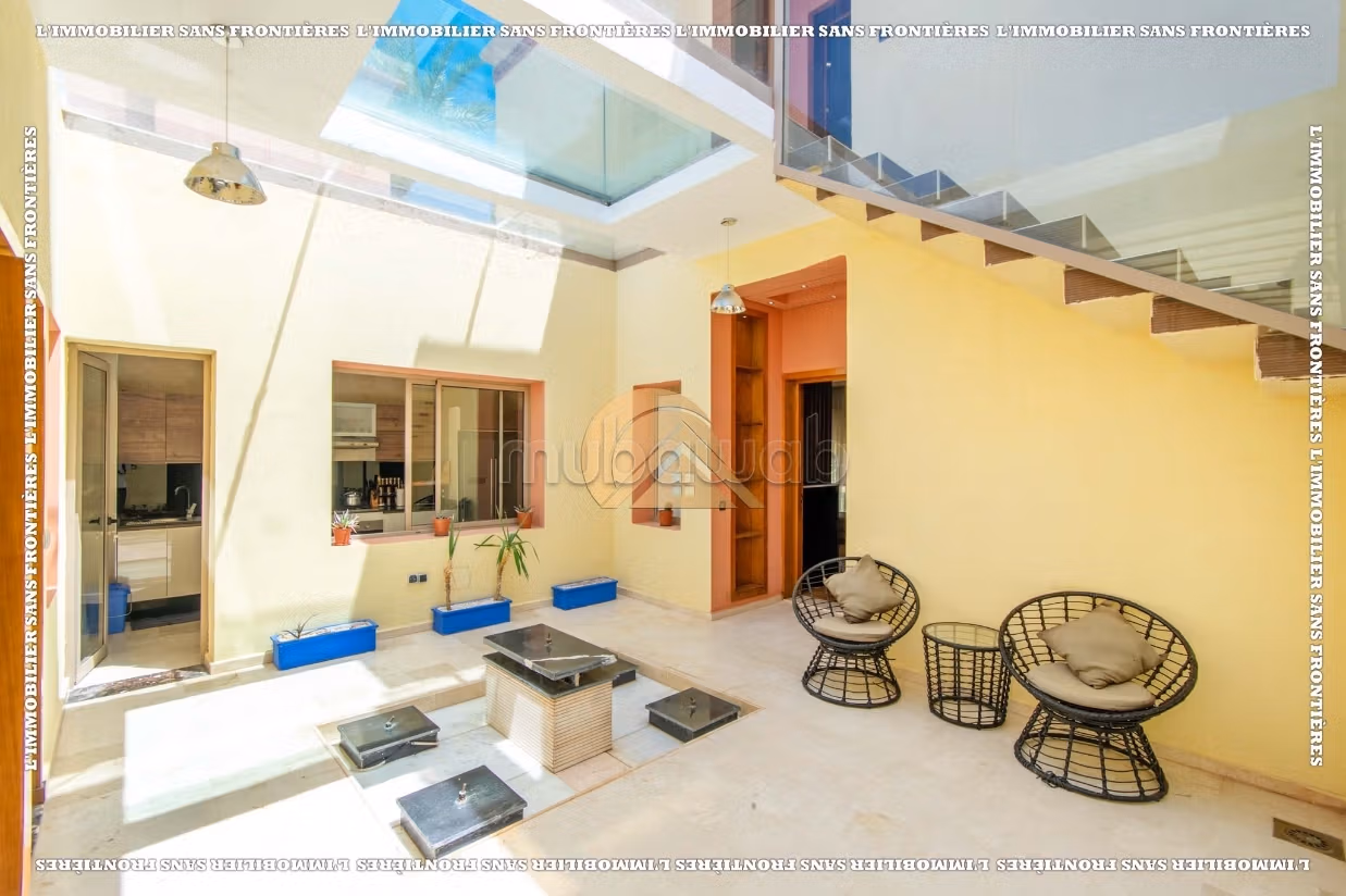 Grand duplex meublé 204 m² à vendre – Palmeraie, Marrakech — 2