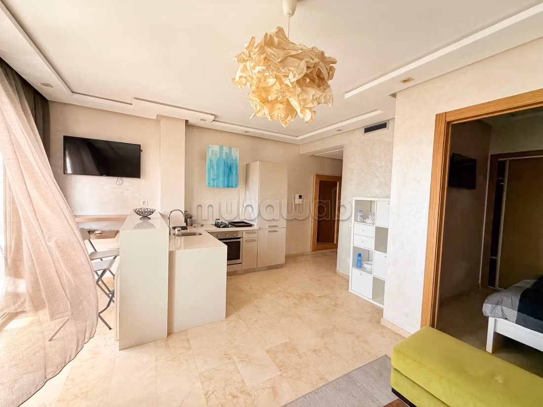 Studio Meublé avec Vue Mer à la Vente – Quartier CIL, Casablanca