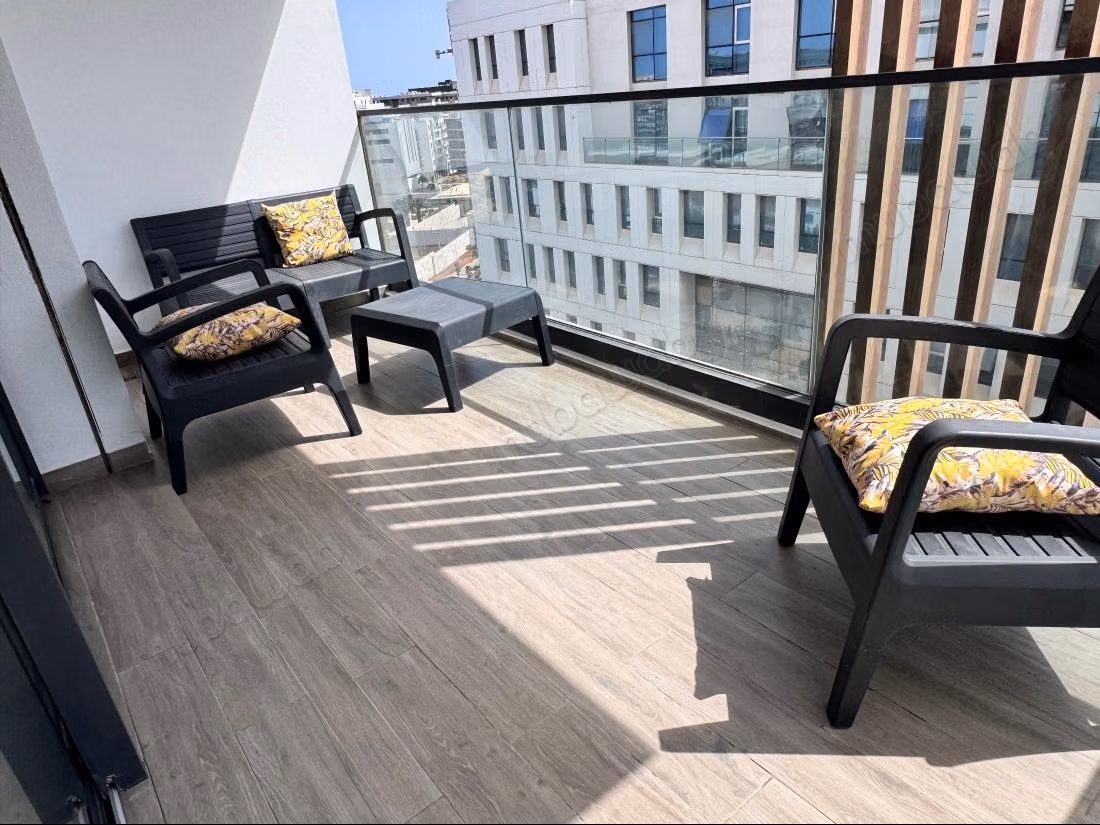 Nu huren: appartementen in Casablanca Finance City. 2 Kamers. Dubbel glas, verwarming