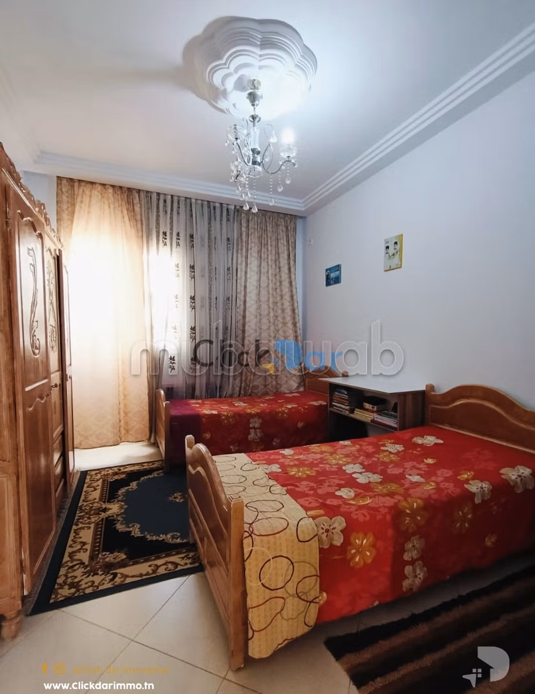 Very nice apartment for rent in Hammamet. Dimension 1 m². Ample storage space