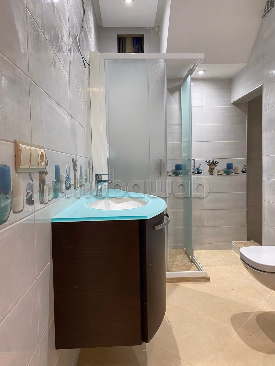 Appartement à louer à Hay Al Rajaa Fillah. Surface de 70 m². Antenne parabolique, résidence sécurisée — 6