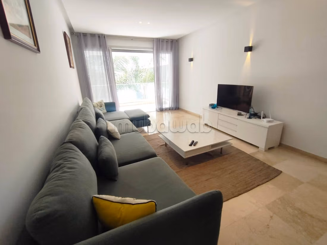 Appartement meublé 110m² Beauséjour 9500 Dh