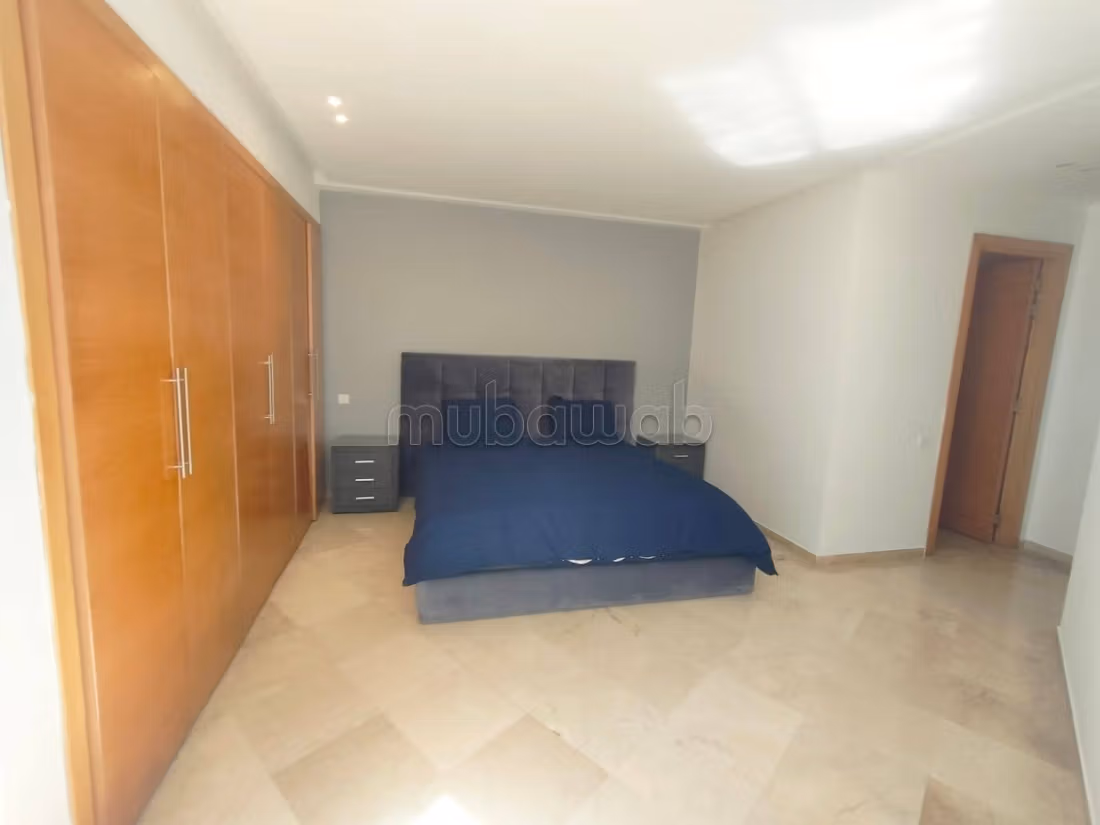 Appartement meublé 110m² Beauséjour 9500 Dh