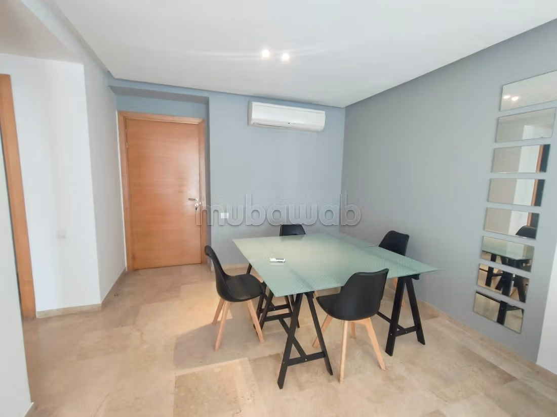 Appartement meublé 110m² Beauséjour 9500 Dh