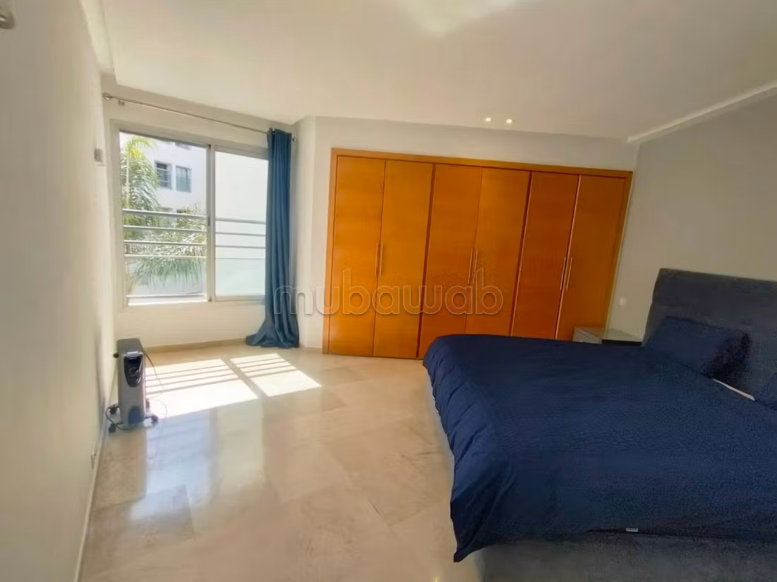 Appartement meublé 110m² Beauséjour 9500 Dh