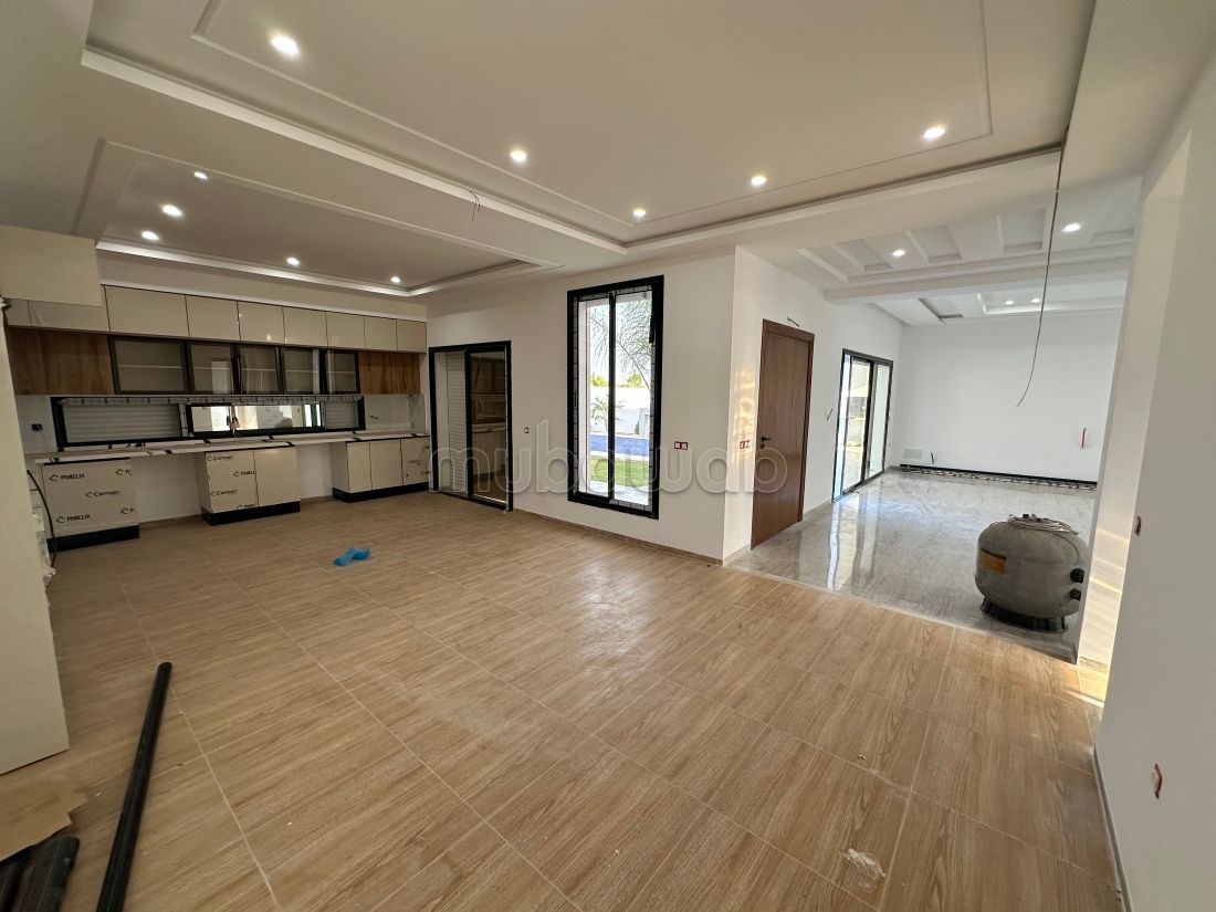 Une charmante villa en cours de finition