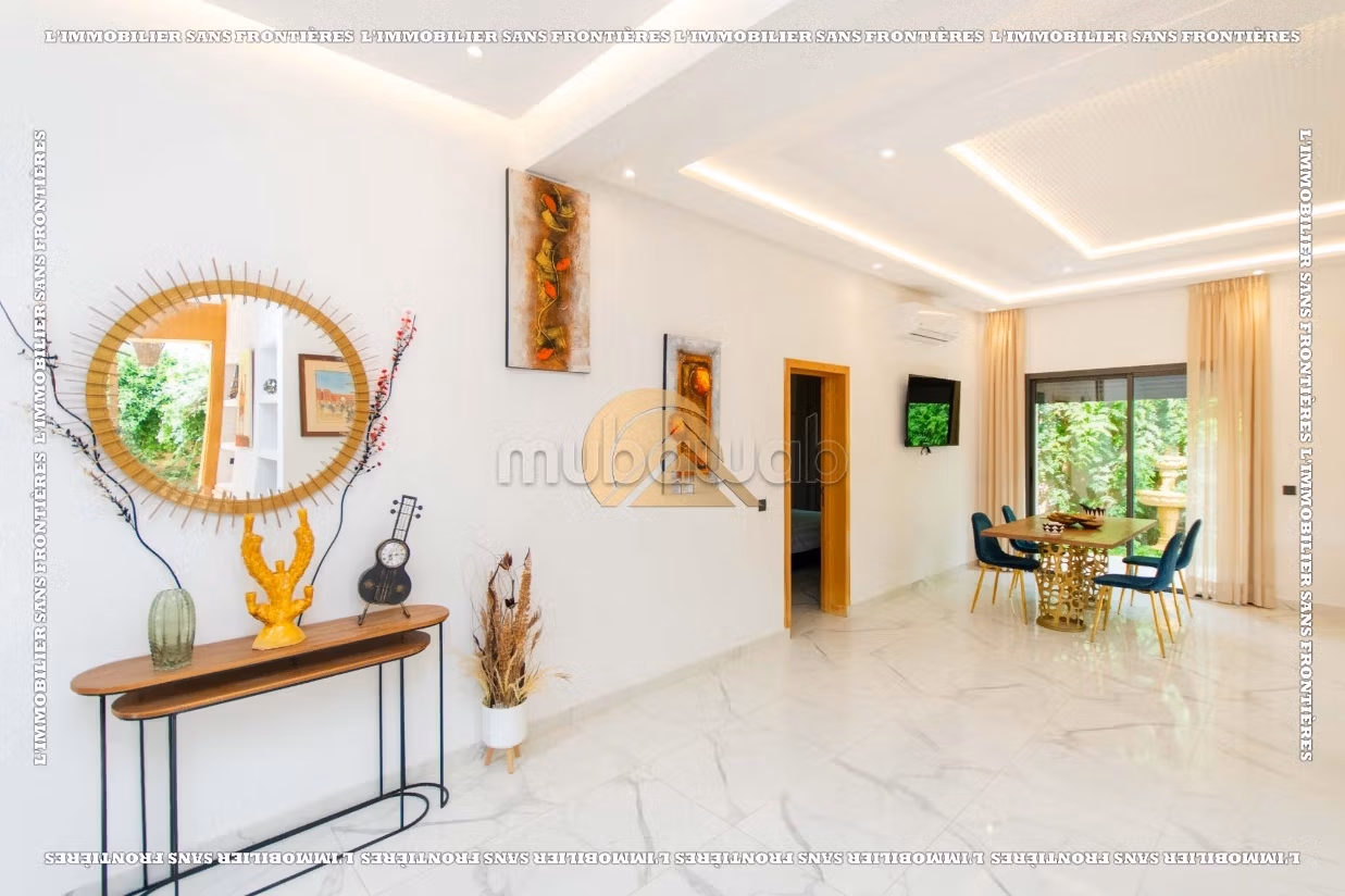 Villa meublée à louer à Route fès, Marrakech — Piscine privée — 500 m²