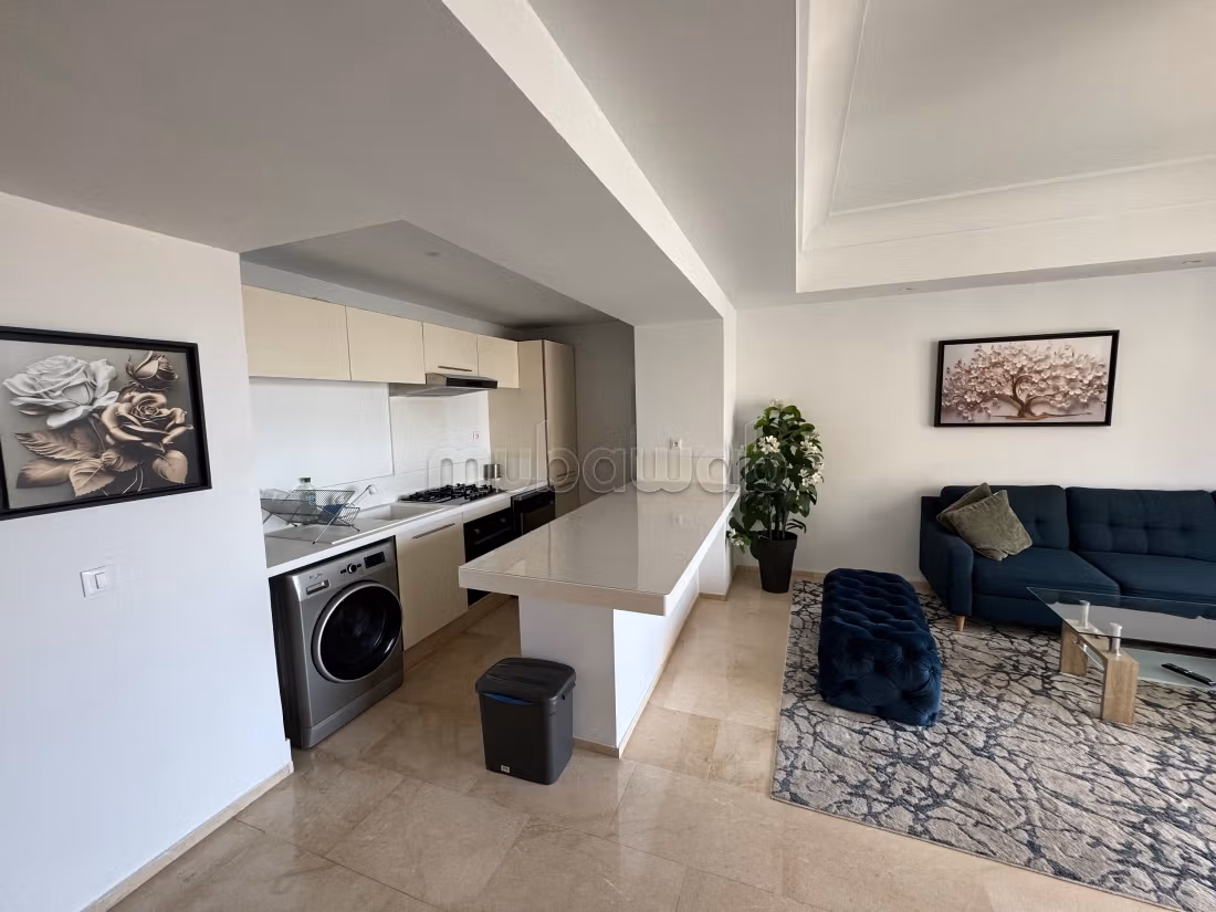 Alquila este piso en Casablanca Finance City. 1 dormitorio. Completamente amueblado