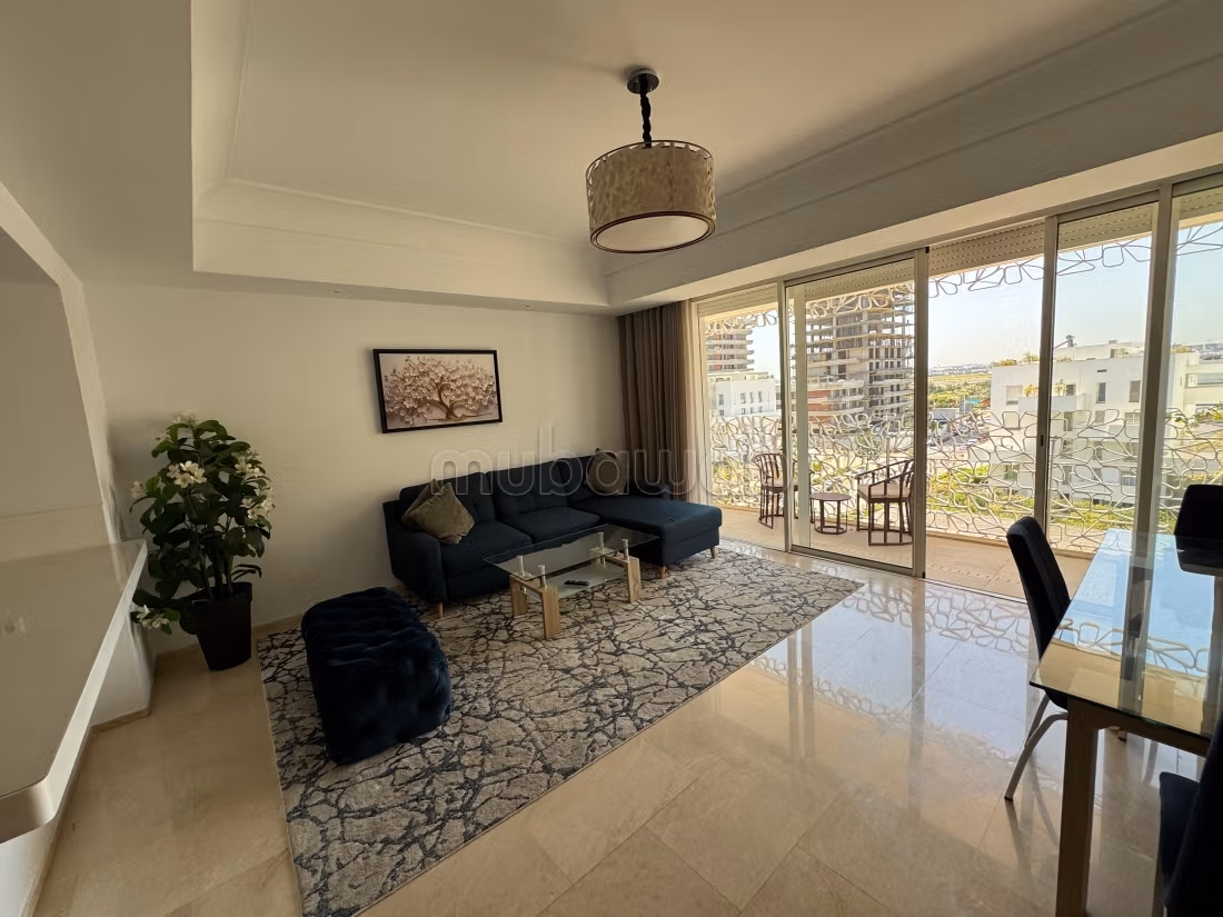 Alquila este piso en Casablanca Finance City. 1 dormitorio. Completamente amueblado