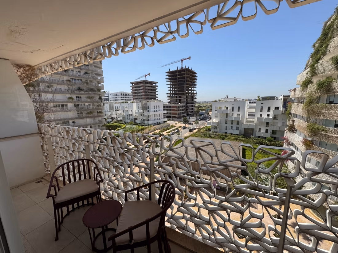 Alquila este piso en Casablanca Finance City. 1 dormitorio. Completamente amueblado