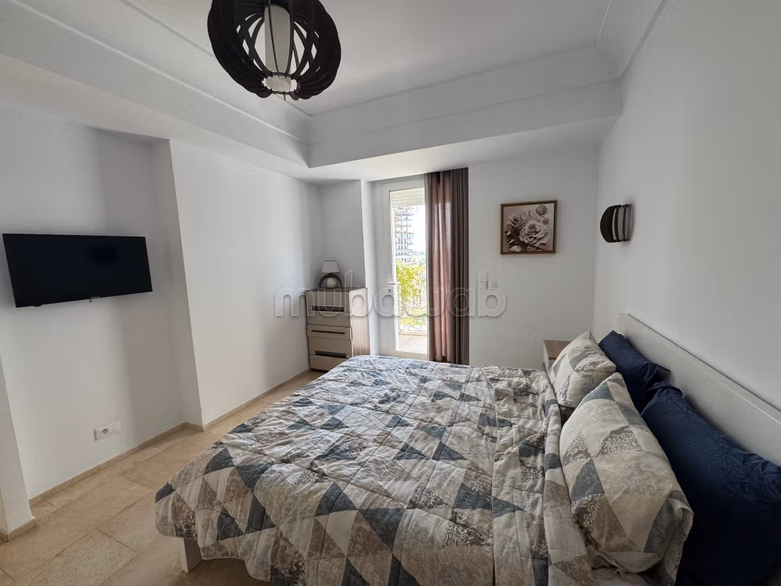 Alquila este piso en Casablanca Finance City. 1 dormitorio. Completamente amueblado