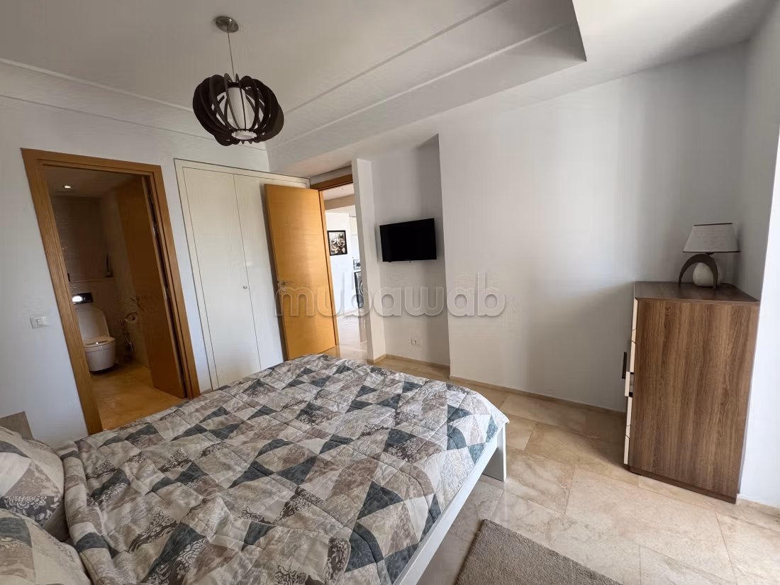 Alquila este piso en Casablanca Finance City. 1 dormitorio. Completamente amueblado
