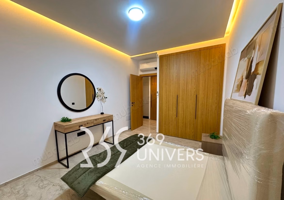 Rent your home in Cité El Khalil. 2 large rooms. Terrace and garden