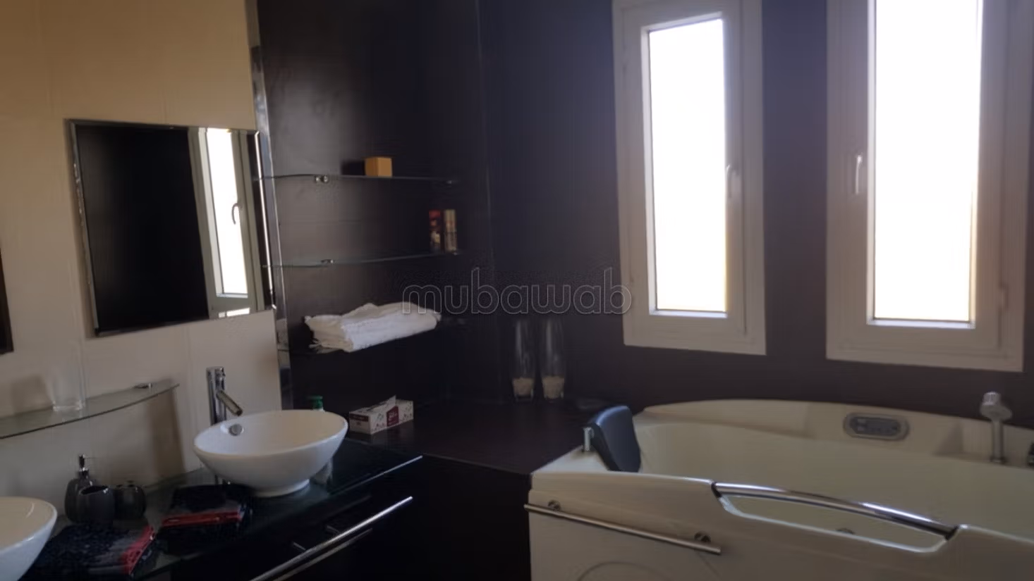 Villa a la location meuble a ain diab 
40000