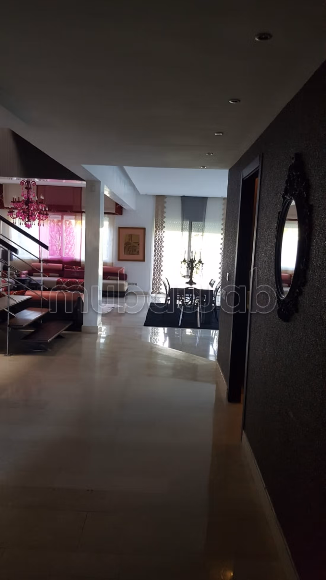 Villa a la location meuble a ain diab 
40000