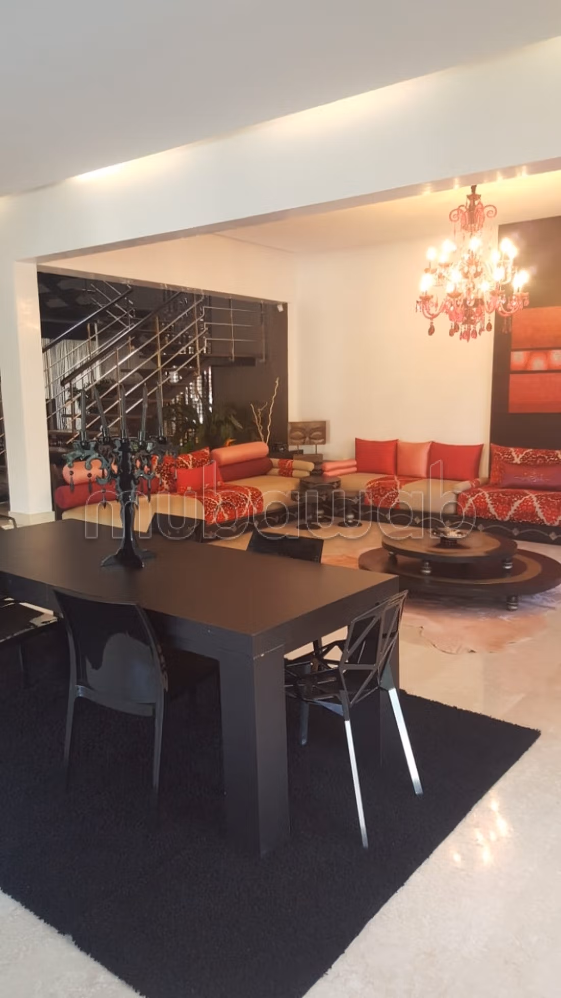 Villa a la location meuble a ain diab 
40000