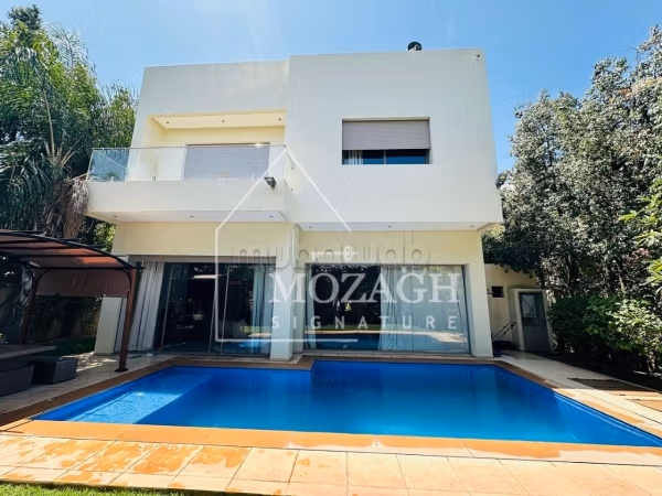 Splendid villa for sale in Hay Targa. 6 large rooms. Well decorated