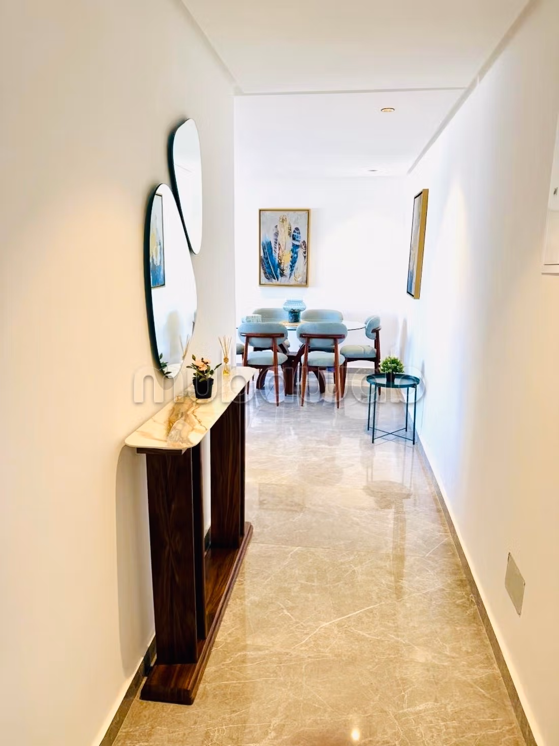 Precioso piso en alquiler en Casablanca Finance City. 3 habitaciones grandes. Amueblado