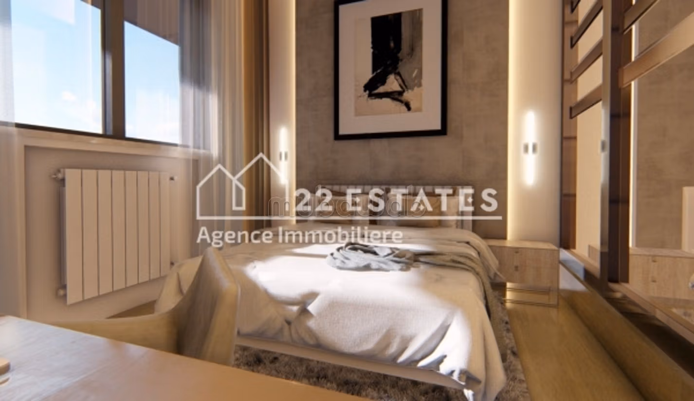 Appartement S2 avec piscine à Gammarth