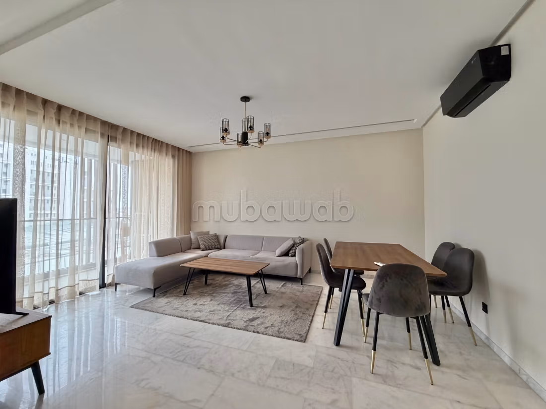 Splendido appartamento in affitto a Casablanca Finance City. Superficie 105 m²