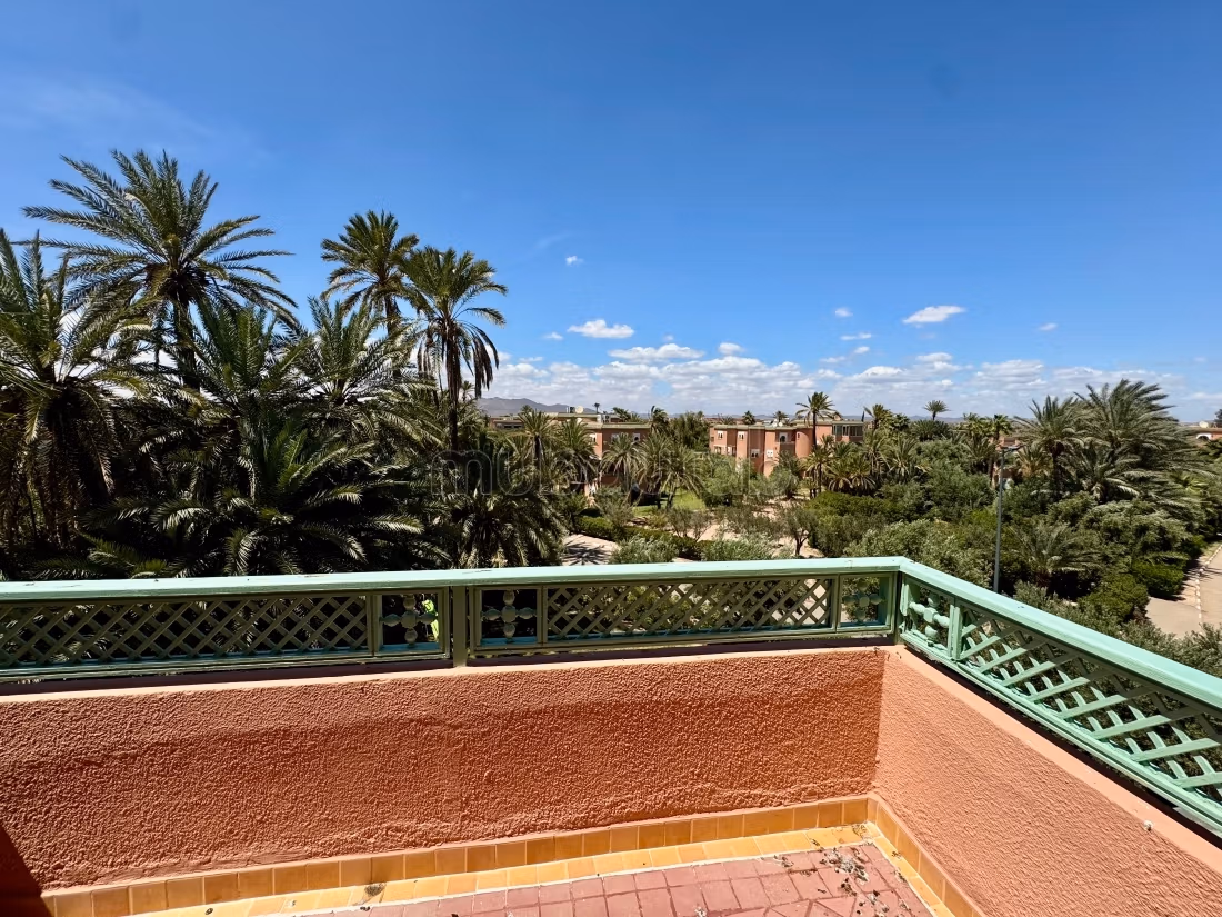 PALMERAIE: Duplex 220 m2 3 Chs dernier étage