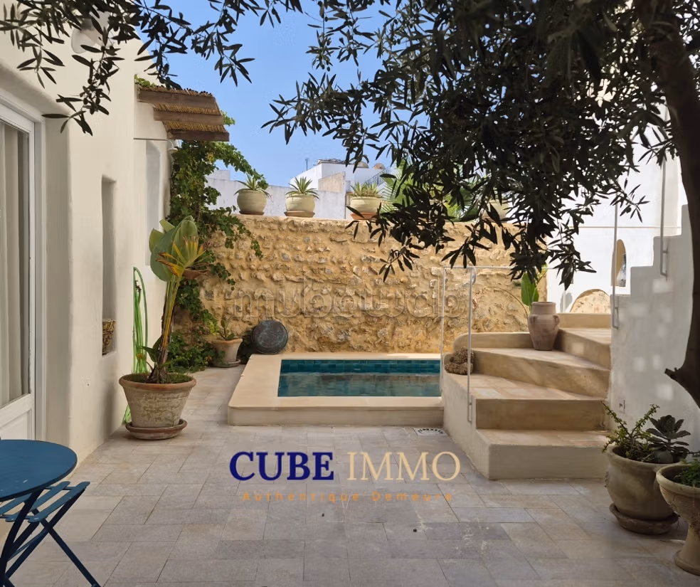 A louer petite Villa avec piscine à hammamet