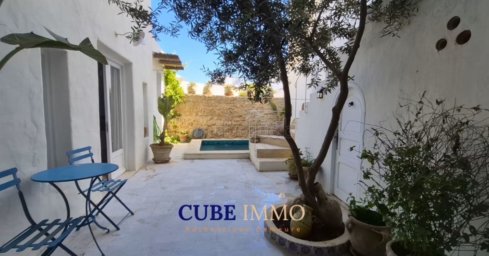 A louer petite Villa avec piscine à hammamet