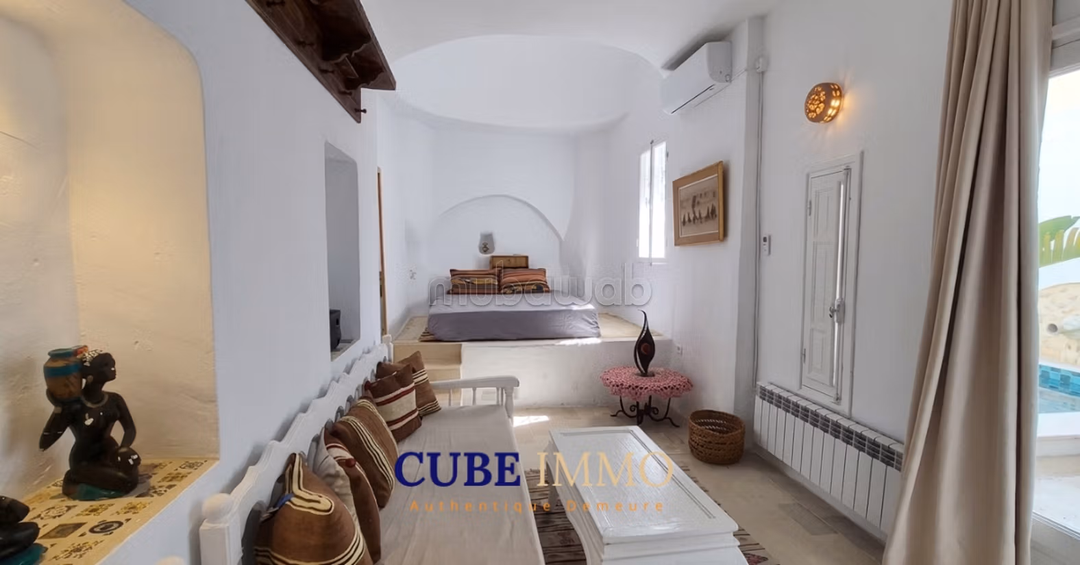 A louer petite Villa avec piscine à hammamet