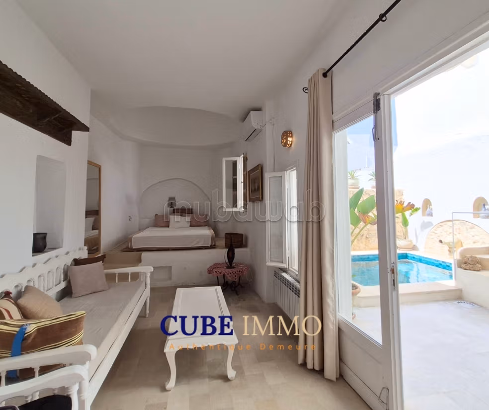 A louer petite Villa avec piscine à hammamet