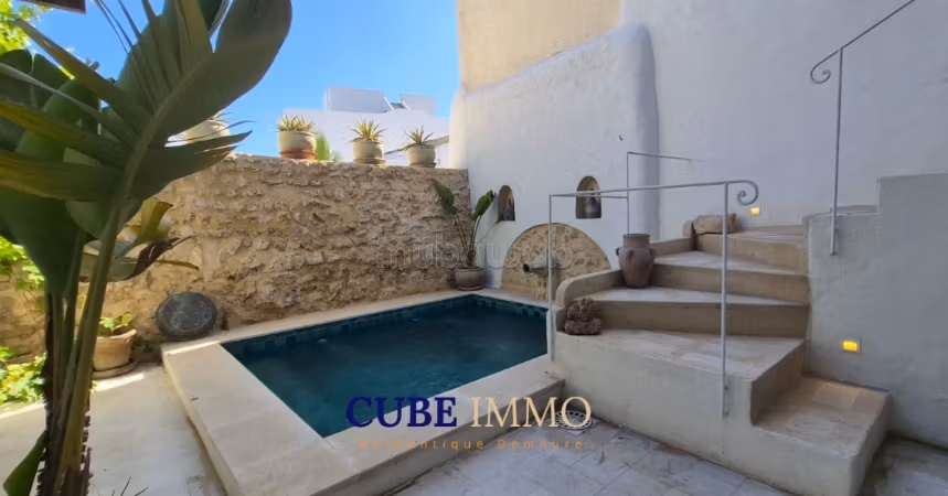 A louer petite Villa avec piscine à hammamet