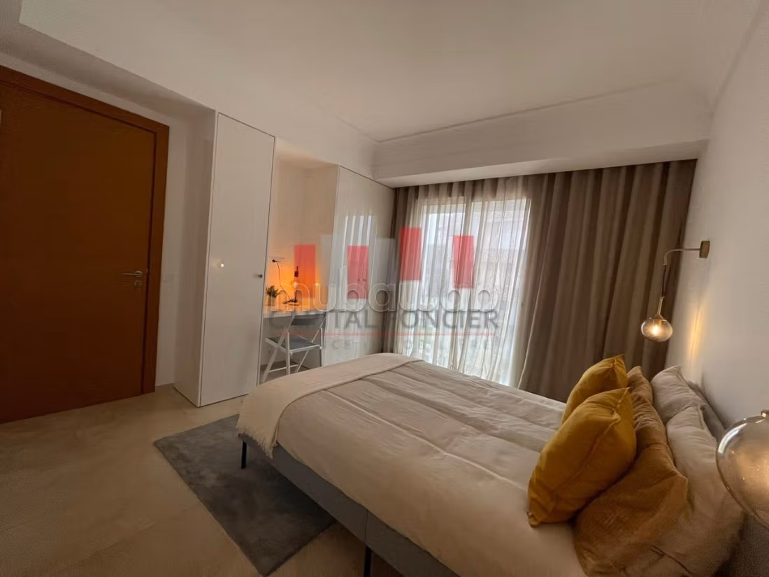 Très bel appartement en location à Casablanca Finance City. 
1 belle chambre. 
Bien meublé