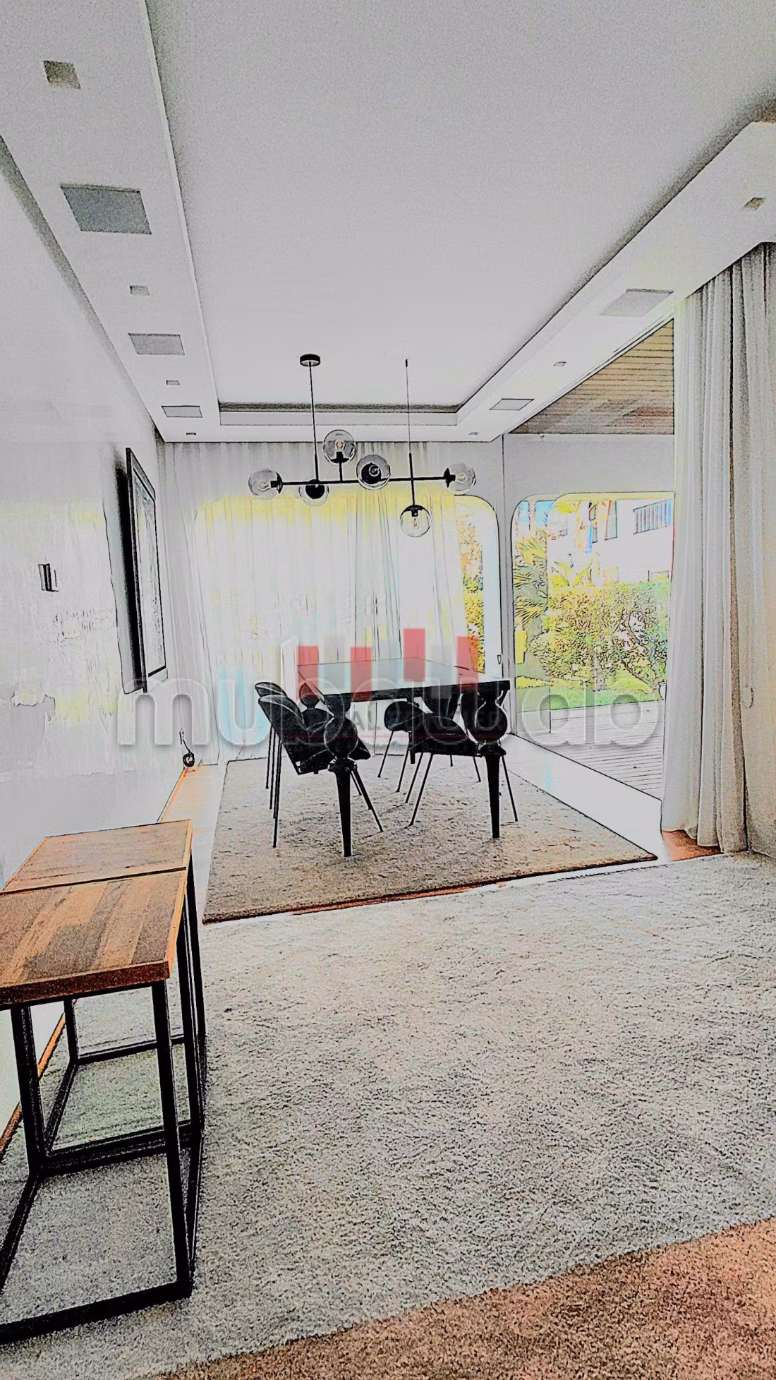 Luxury villa for rent. Area of 400 m². Usable fireplace, Large swimming pool