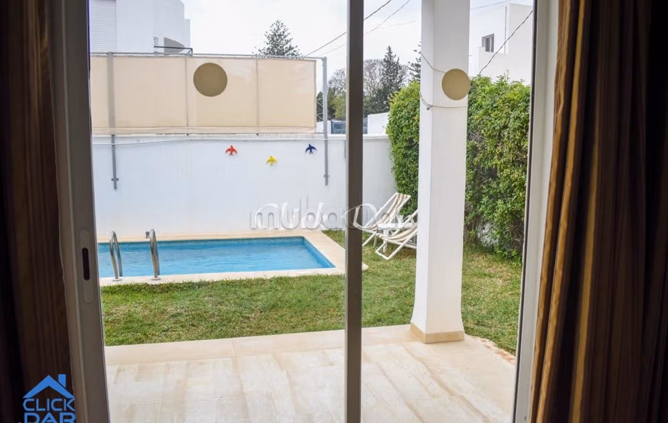 Villa piscine S3 location estivale Hammamet