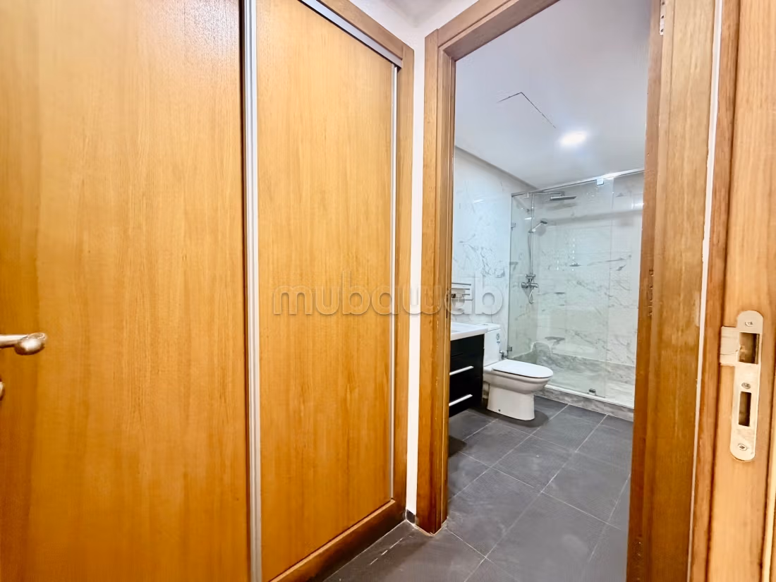 Appartement deux chambres non meublé à louer 
route el jadida