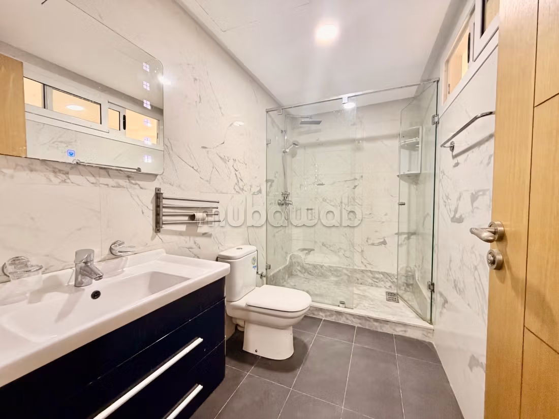 Appartement deux chambres non meublé à louer 
route el jadida