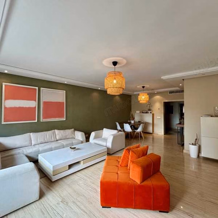 Beautiful apartment for sale in Maârif Extension. 2 beautiful rooms. Lift and parking