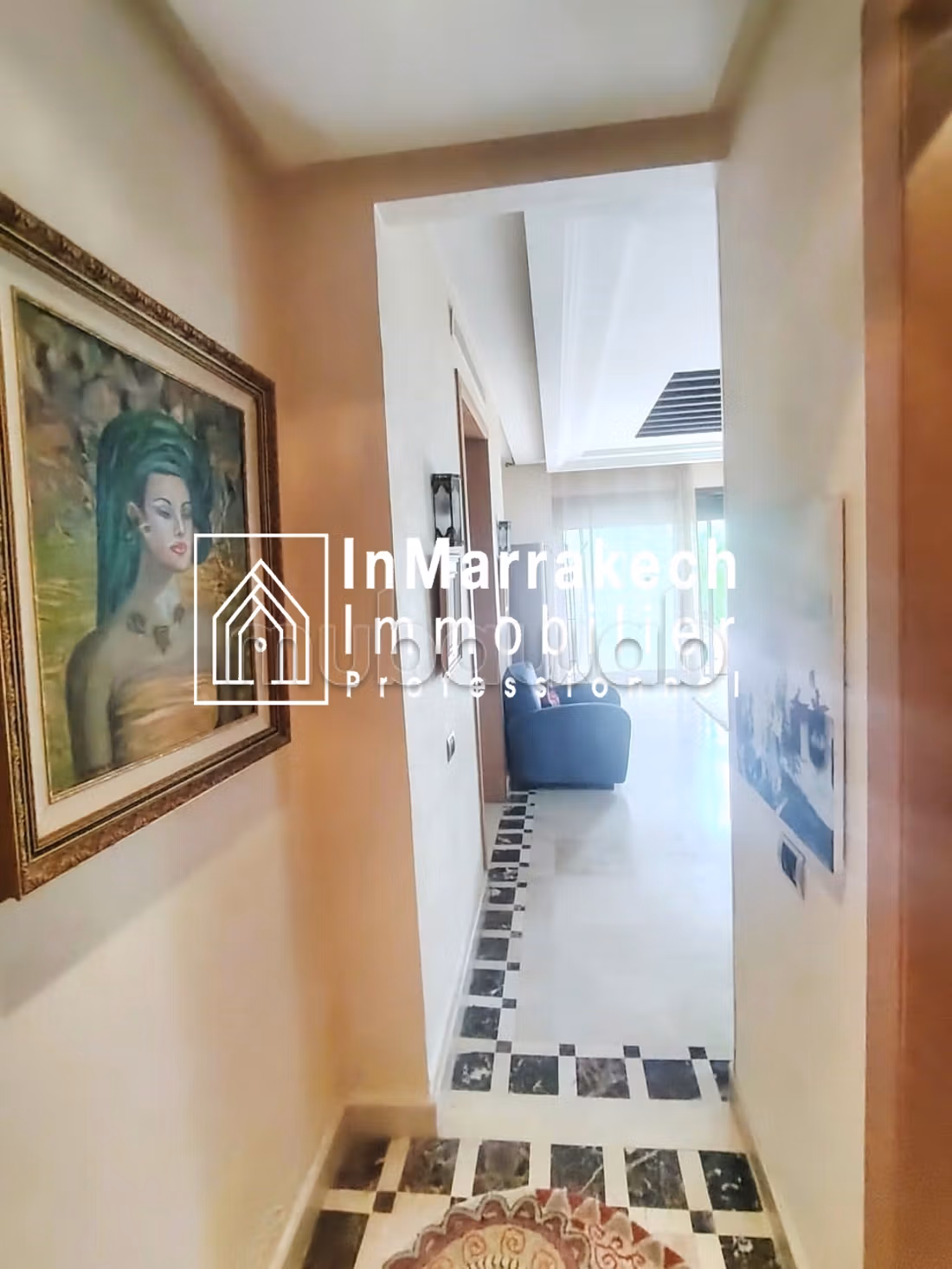 Kopen: appartementen in Route Casablanca. 2 Slaapkamers. Volledig gemeubileerd