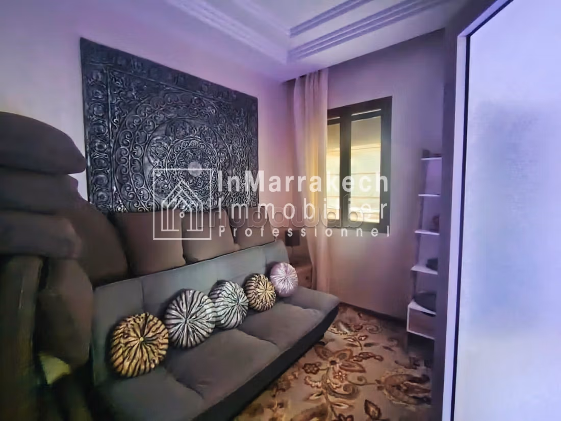 Kopen: appartementen in Route Casablanca. 2 Slaapkamers. Volledig gemeubileerd