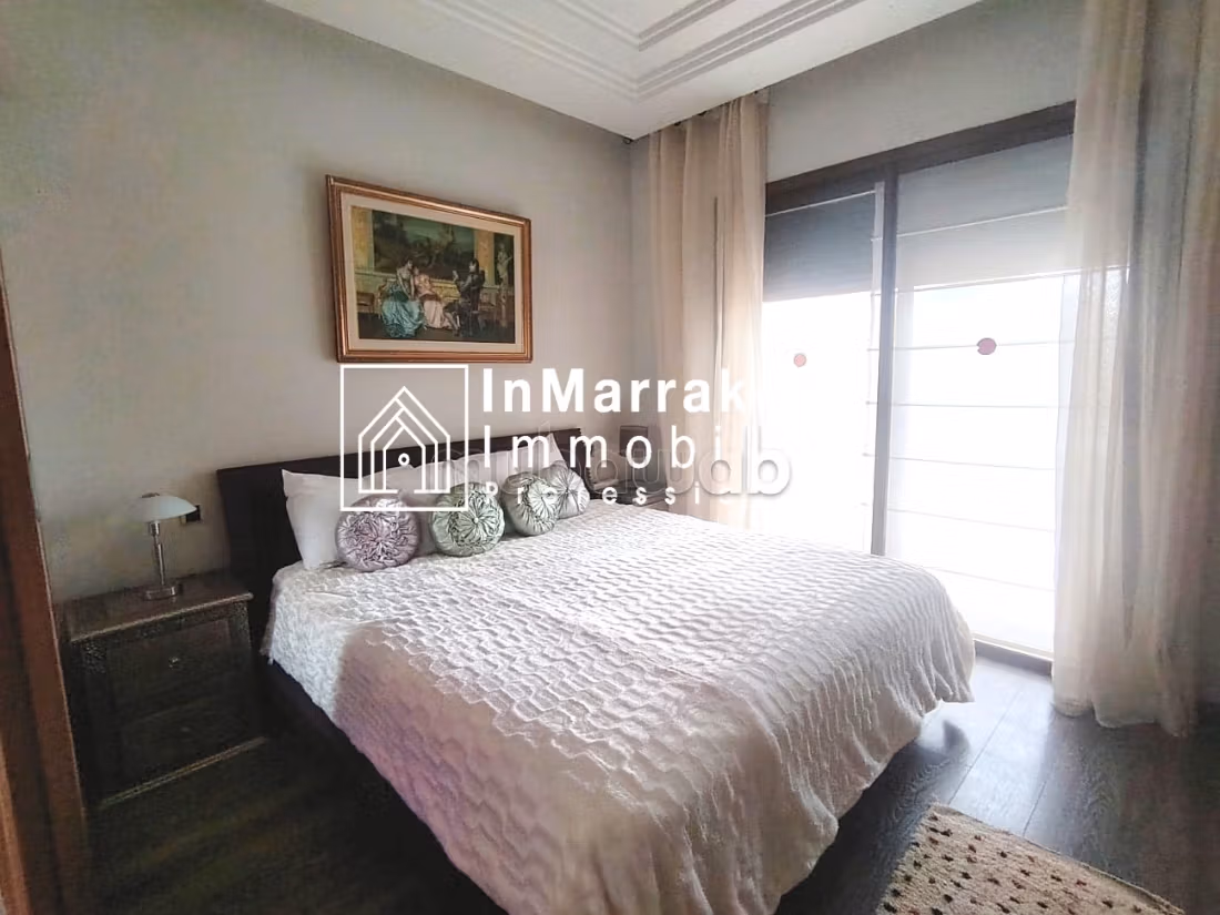 Kopen: appartementen in Route Casablanca. 2 Slaapkamers. Volledig gemeubileerd