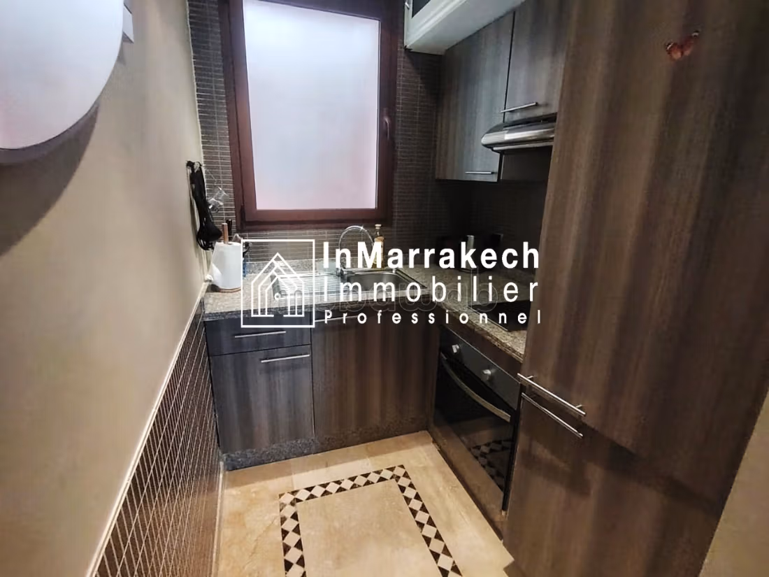 Kopen: appartementen in Route Casablanca. 2 Slaapkamers. Volledig gemeubileerd
