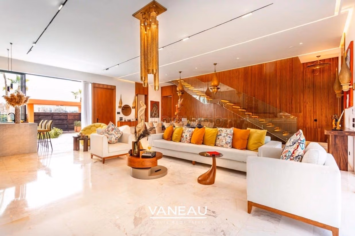 Casa de alto standing en venta en Agdal. 7 dormitorios. Residencia con piscina