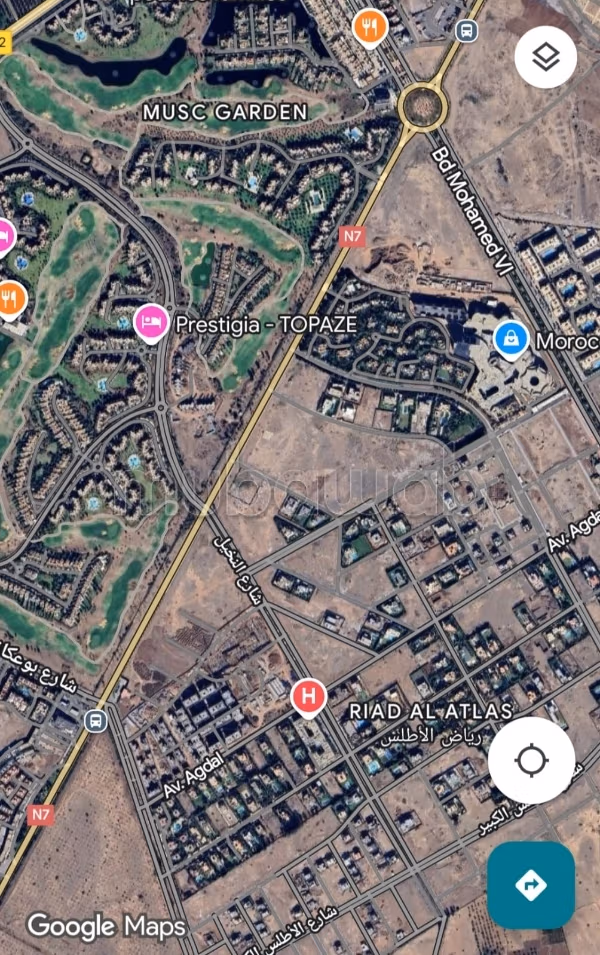Land for sale in Agdal. Small area 1940 m²
