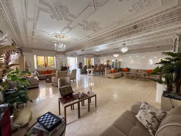 Fabulous villa for sale in Plateau. 3 large rooms. Furnished Moroccan living room, General satellite dish system